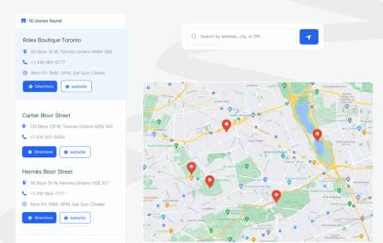 Sigma Store Locator