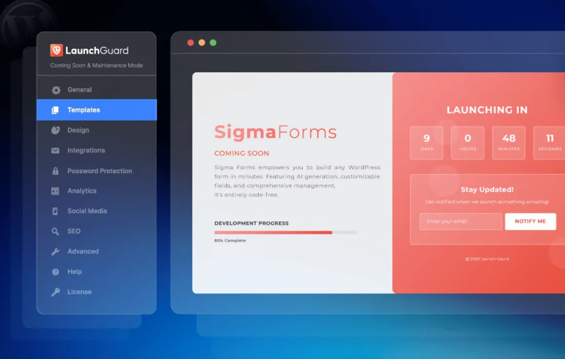 LaunchGuard Pro – Coming Soon & Maintenance Mode