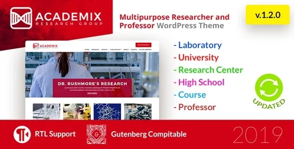 Academix – Multipurpose WordPress Theme