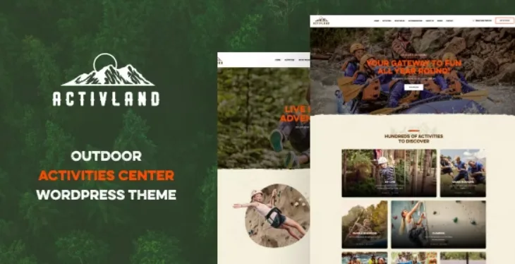 Activland – Outdoor Activities WordPress Theme