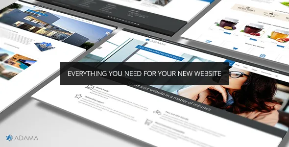 Adama – Responsive Multi-Purpose WordPress Theme