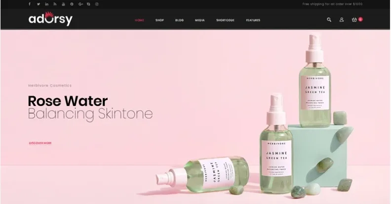 Adorsy – Fashion Accessories WooCommerce Theme