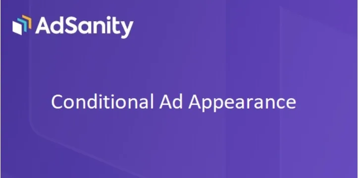 AdSanity - Conditional Ad Appearance