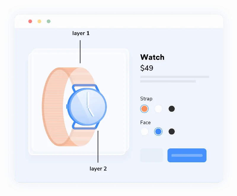 Advanced Product Fields add-on: layered images