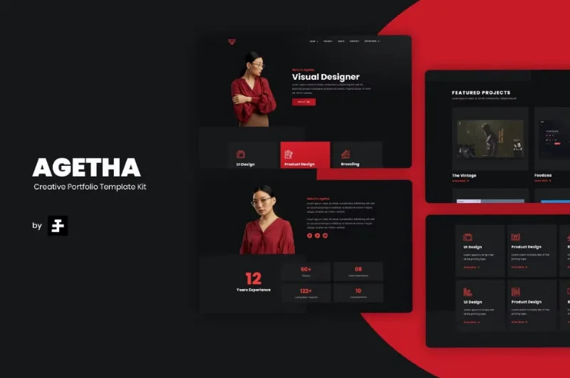 Agetha – Creative Portfolio Template