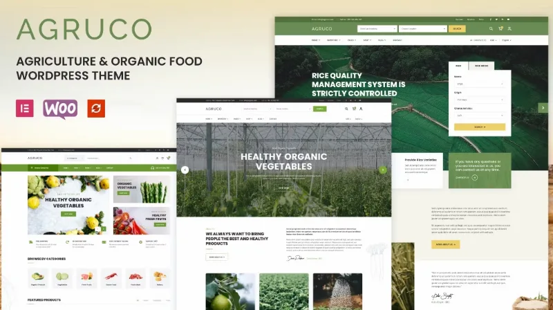 Agruco – Agriculture & Organic Food Theme