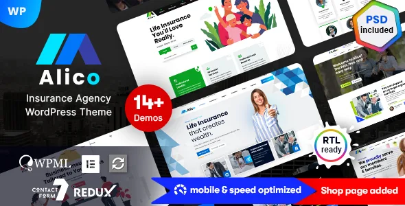 Alico – Insurance WordPress