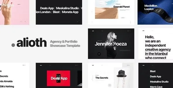 Alioth – Agency & Portfolio Showcase Theme