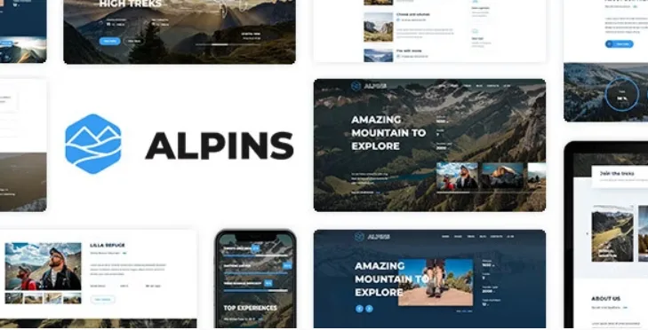 Alpins – Mountain And Hiking Theme