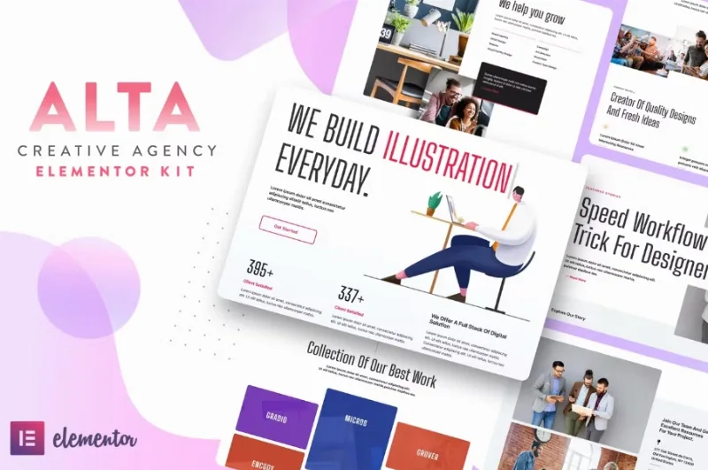 ALTA – Creative Agency Elementor Template