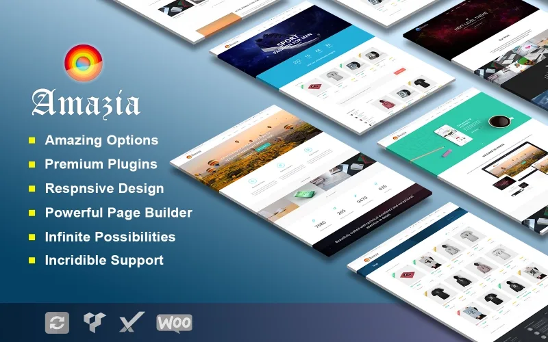 Amazia – Multipurpose Wordpress Theme WordPress Theme