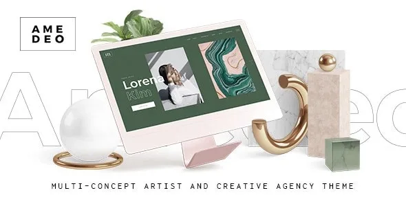 Amedeo – Multi-concept Artist and Creative Agency Theme