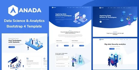 Anada – Data Science & Analytics WordPress Theme