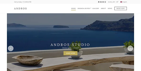 Andros WordPress Theme