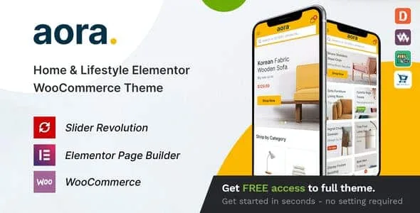 Aora Home And Lifestyle Theme