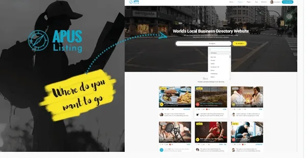 ApusListing – Directory Listing WordPress Theme