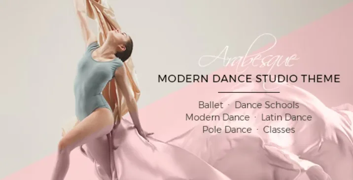 Arabesque – Modern Ballet School and Dance Studio Theme