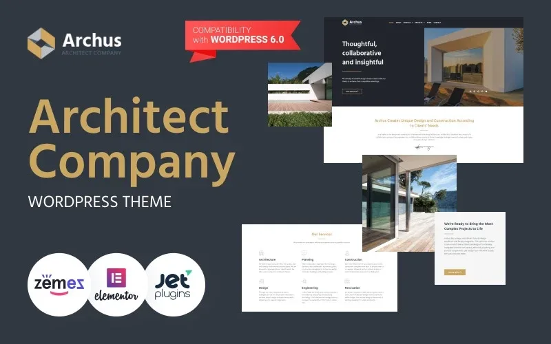 Archus – Architect Company WordPress Theme