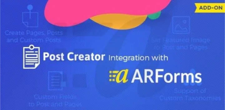 ARForms - Post Creator Add on
