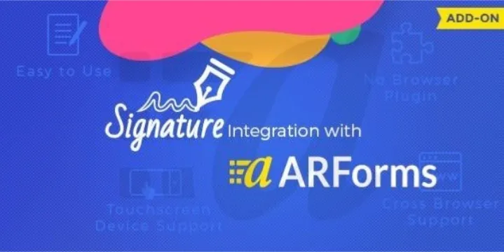 ARForms - Signature Addon for ARForms