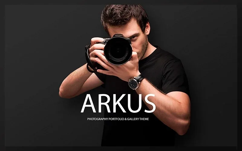 Arkus – Photography Portfolio & Gallery WordPress Theme