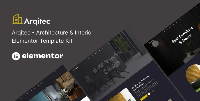 Arqitec – Architecture & Interior Elementor Template