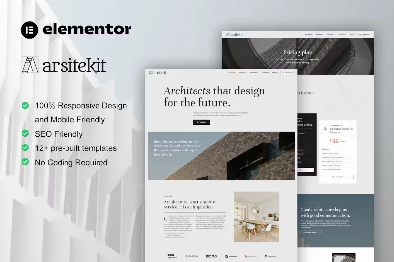 Arsite – Architecture & Construction Elementor Pro Template Kit