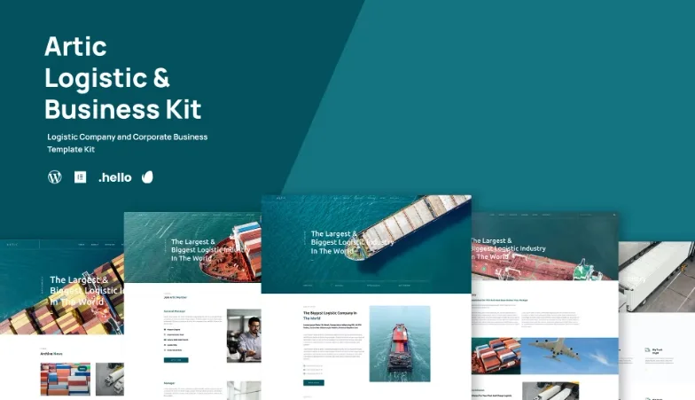 Artic – Logistics & Business Elementor Template