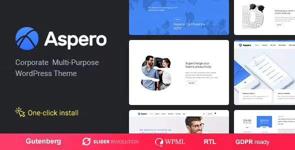 Aspero Business WordPress Theme