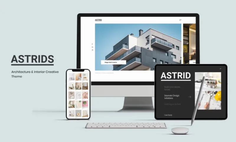 Astrids – Architecture, Interior Creative Theme