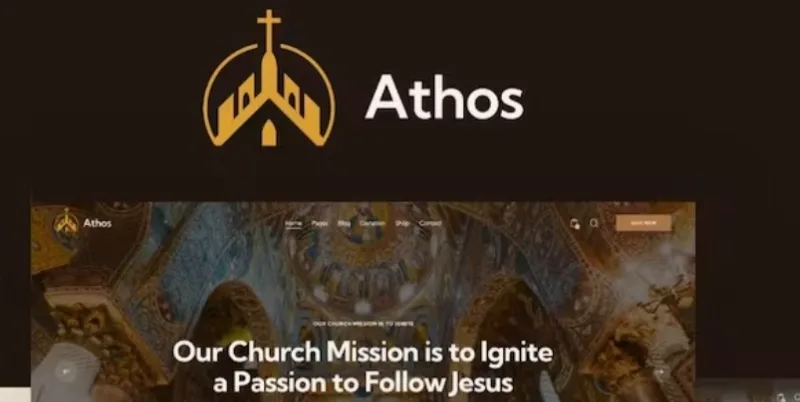 Athos – Church WordPress Theme