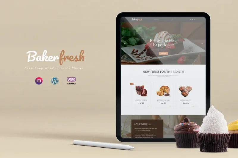Bakerfresh – Cake Shop WooCommerce Theme