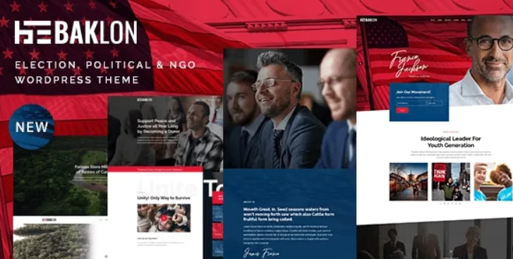 Baklon – Election & Political WordPress Theme
