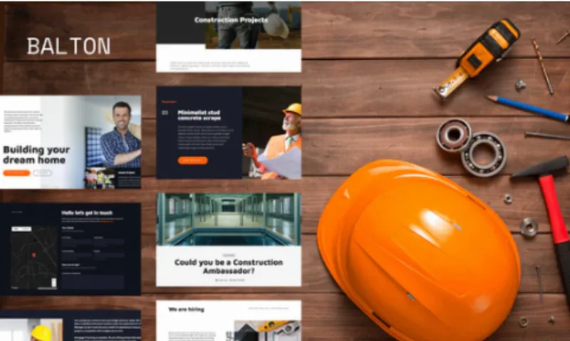 Balton – Construction & Architecture Template