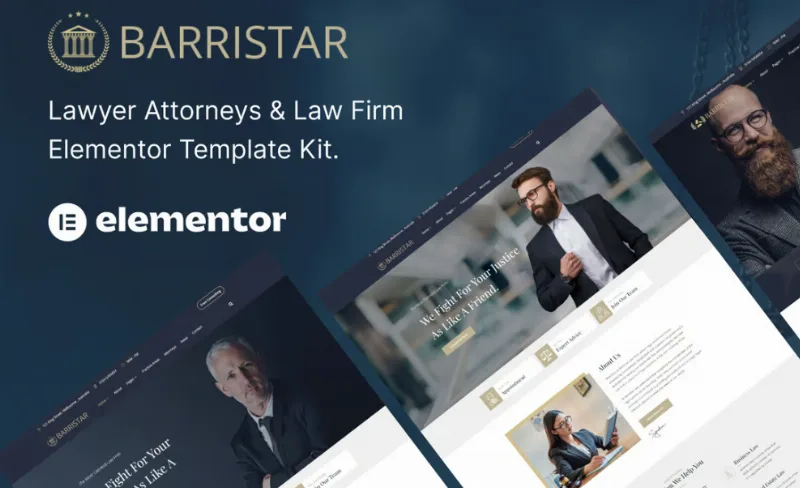 Barristar – Lawyer Attorney and Law Firm Template