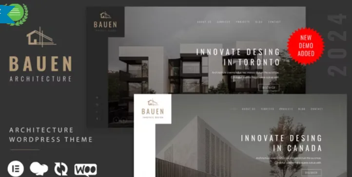 BAUEN – Architecture & Interior Elementor WordPress Theme