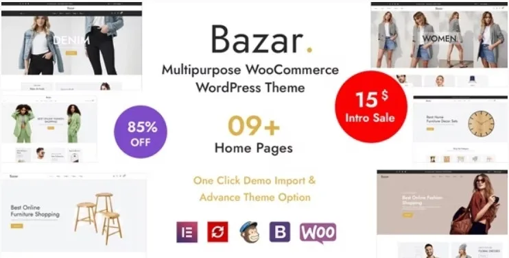 Bazar – Multipurpose WooCommerce WordPress Theme