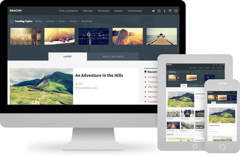 Beacon – Social WordPress Magazine Theme