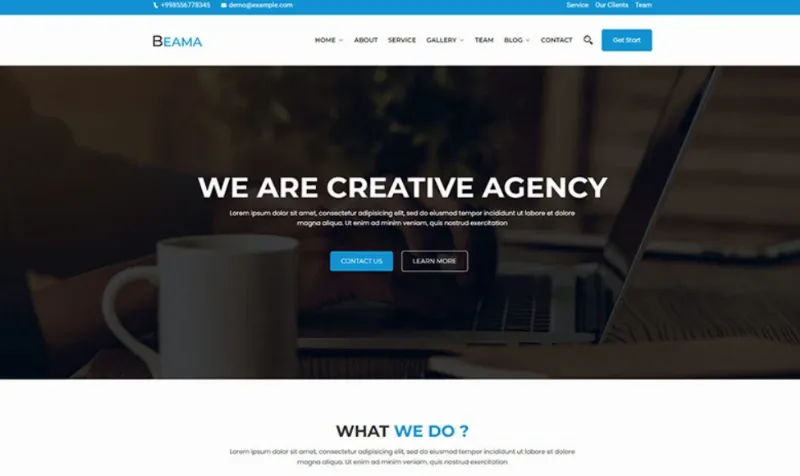 Beama – Agency Business WordPress Theme