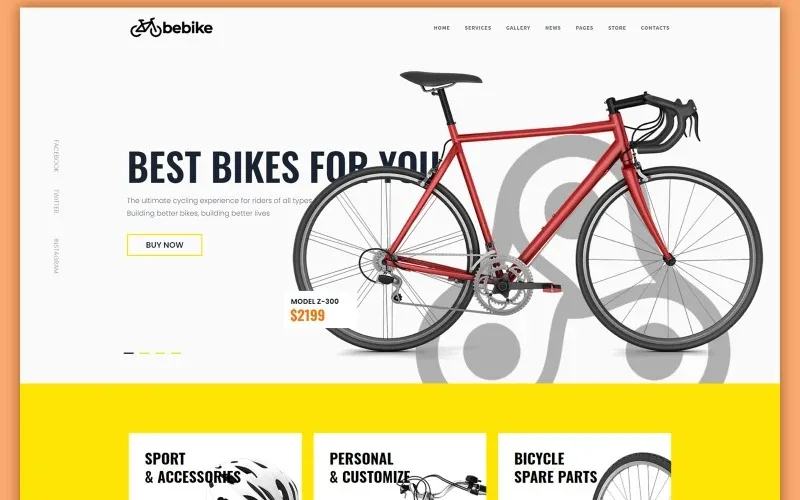 Bebike – Sport Bicycle Store WordPress Theme