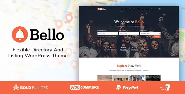 Bello Directory and Listing WordPress Theme