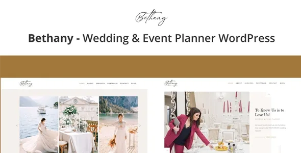 Bethany – Wedding & Event Planner WordPress