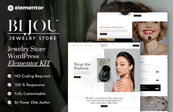Bijou – Jewelry Store Elementor Pro Template