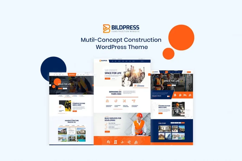 BildPress – Construction WordPress Theme + RTL