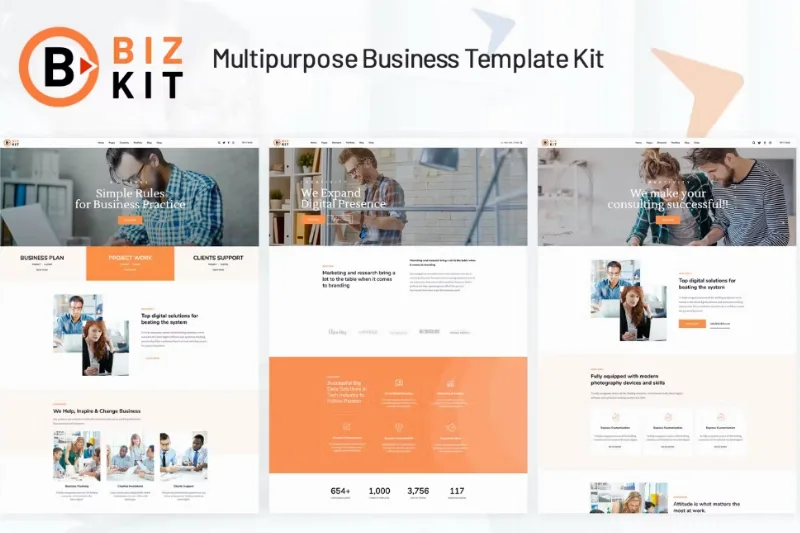 Biz – Multipurpose Business Template Kit