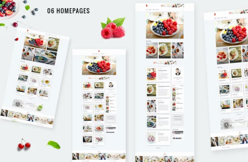Bizi – A WordPress Theme for Food Bloggers