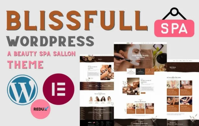Blissfullspa – Your Truly Beautiful Specialist Wordpress Theme