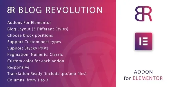 Blog Revolution for Elementor