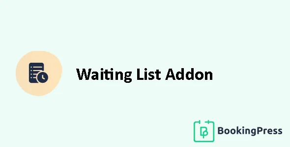 BookingPress Waiting List Addon