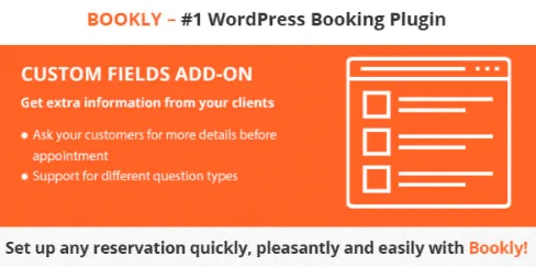 Bookly Custom Fields (Add-on)